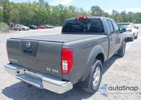 2007 Nissan Frontier Se из США, поврежденный, VIN 1N6AD09W07C465996